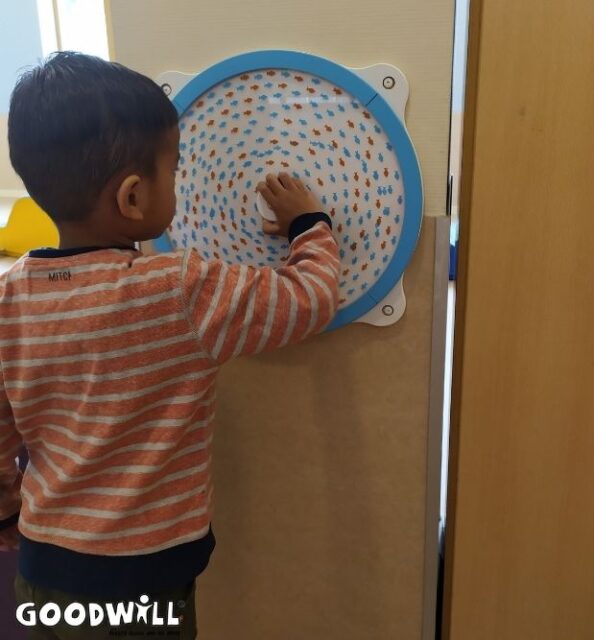 Sensorische wandpanelen bij 't Kabouterhuis_Goodwill.nl