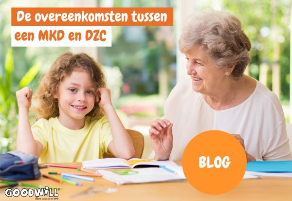 Wat zijn de overeenkomsten tussen kinderen in een medisch dagverblijf en volwassen met dementie in een zorgcentrum?