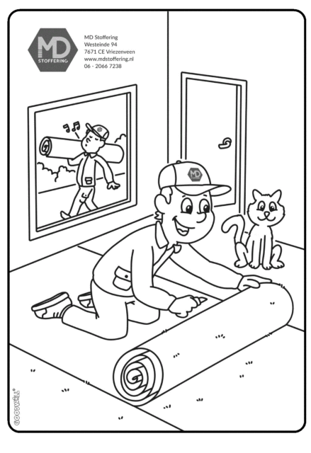 Bedrijfskleurplaat 1