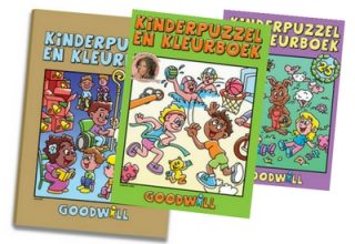 De Kinderpuzzel- en Kleurboeken van Goodwill