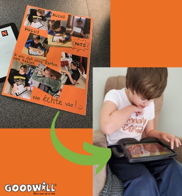 Vonderke wint nieuwe tablet voor kinderen met beperking_Goodwill