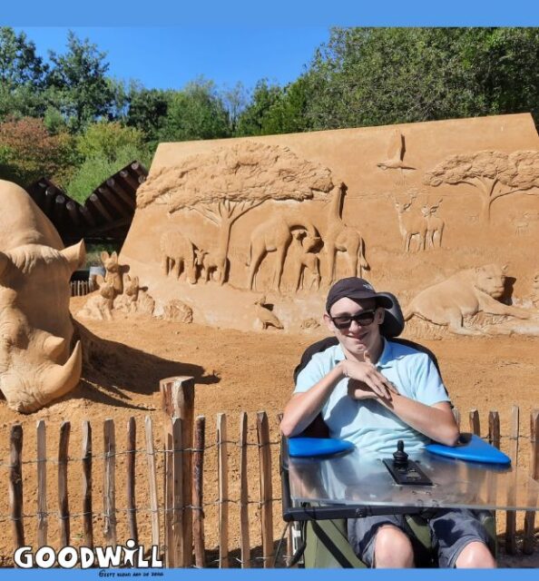 Goodwill Day met zandsculpturen bij Gaia Zoo_Goodwill.nl