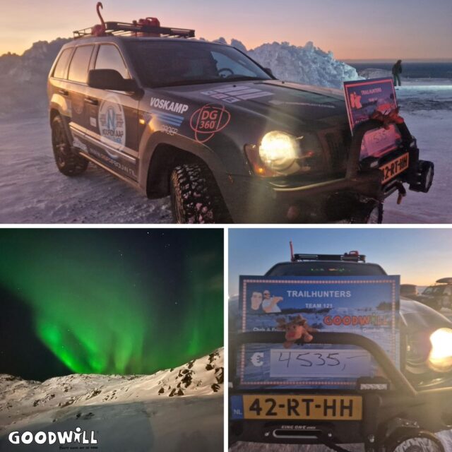 DG-360 rijdt Noordkaap Challenge voor Goodwill.nl