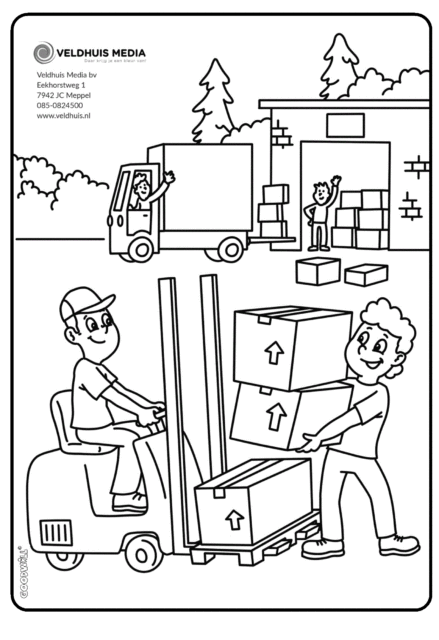 Bedrijfskleurplaat 3