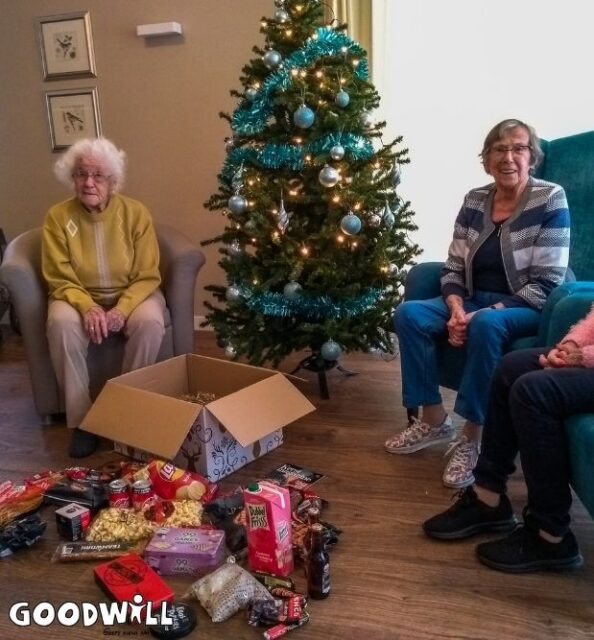 Goodwill's Kerstpakket bij dementie zorgcentrum
