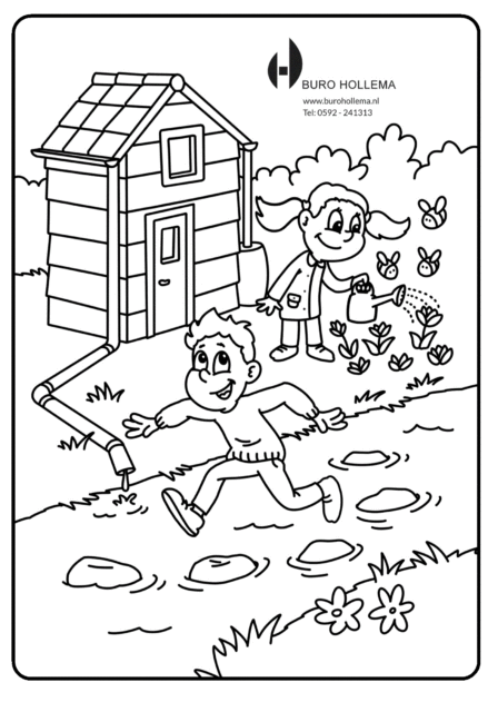 Bedrijfskleurplaat 4