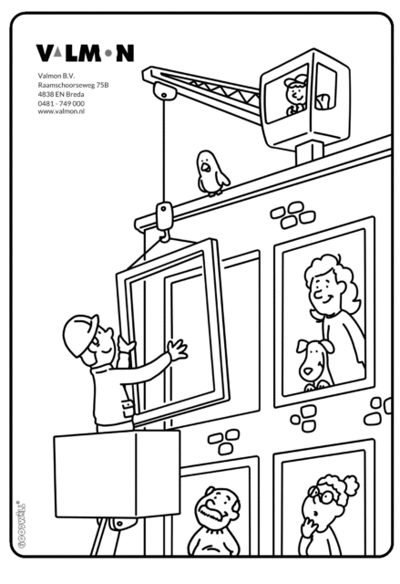 Bedrijfskleurplaat 9