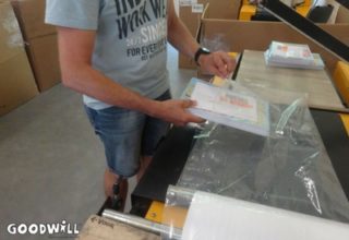 Pakketten worden dicht geseald