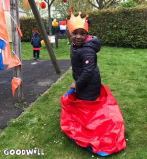 Zaklopen tijdens Koningsspelen Papageno Almere