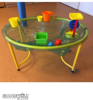 De nieuwe zand- en watertafel voor KDC De Rietpol-Goodwill.nl