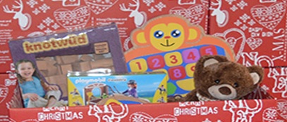 Kinderkerstpakketten actie 2014