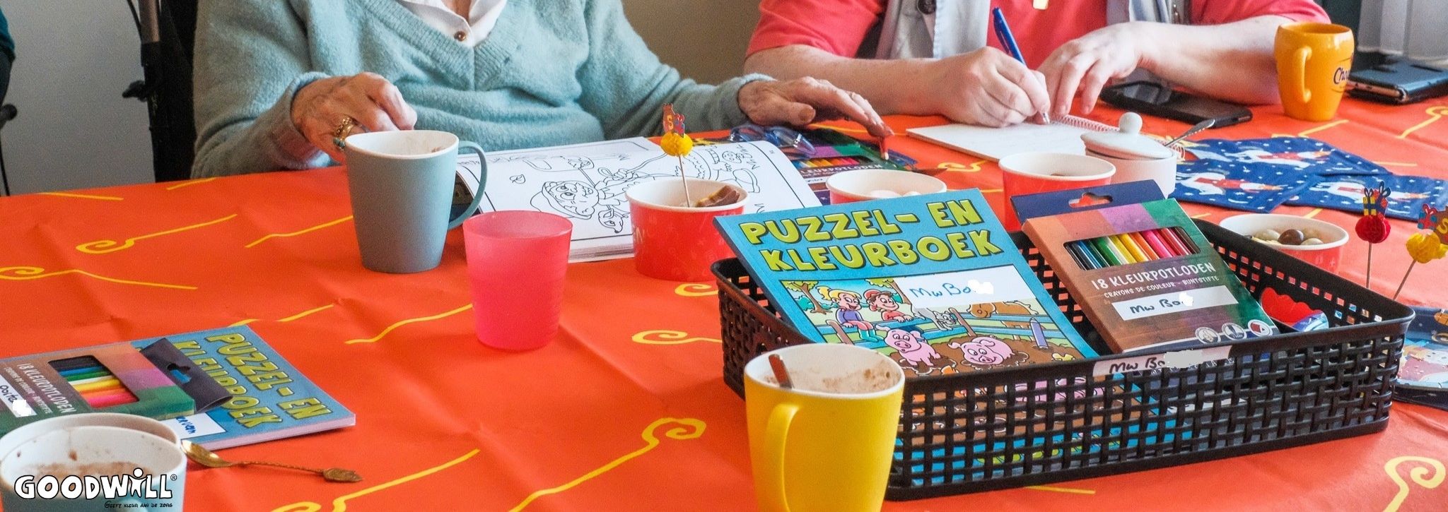 Kleurboeken bij dementie zorgcentra zeer populair